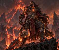 Volcanic warrior base frame