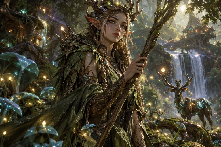 Forest guardian style reference