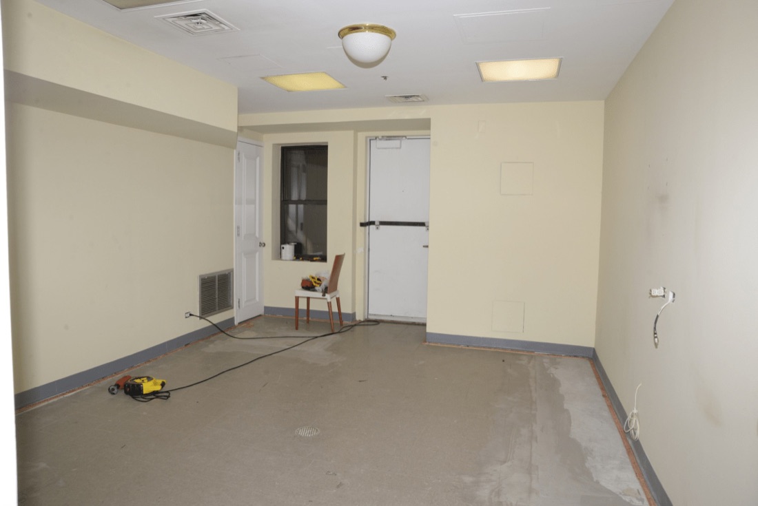 Interior Design Render — Empty, unfinished room