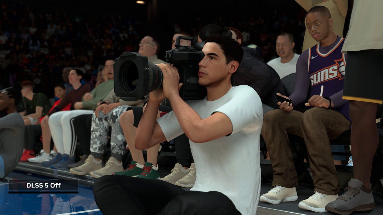 NBA 2K27 #3 DLSS 5 reference, DLSS OFF