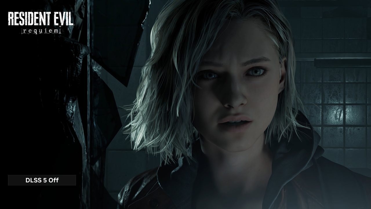 Resident Evil Requiem #2 DLSS 5 reference, DLSS OFF